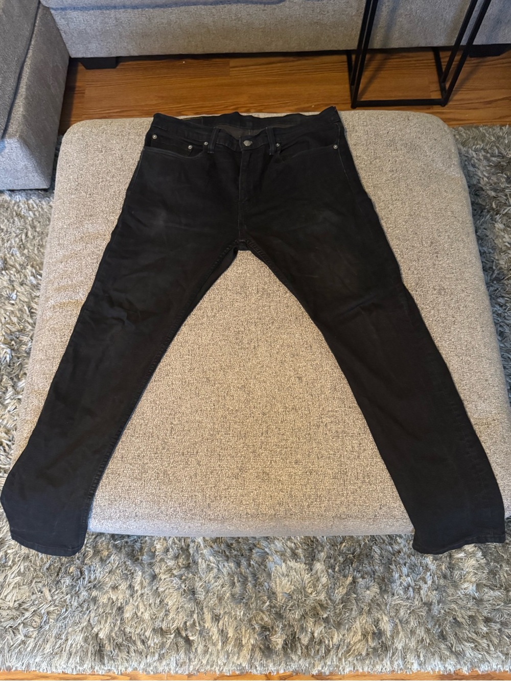 Levi's 502 Black Jeans